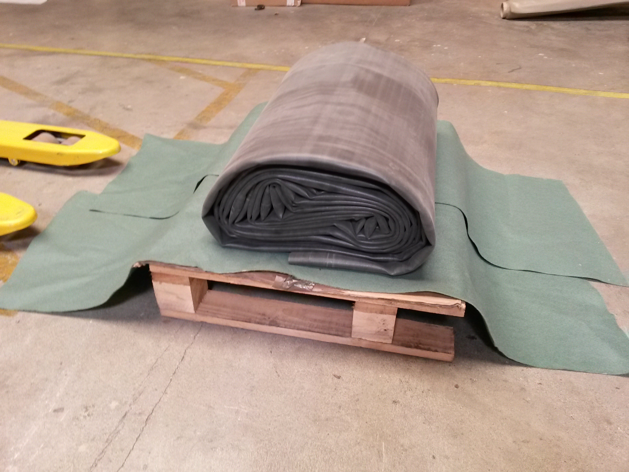 Bâche EPDM 1mm - 7x5m (35m²)