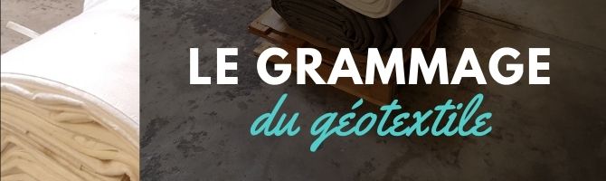 grammage geotextile