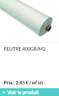 acheter feutre 400g