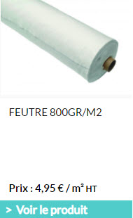 acheter feutre 800g