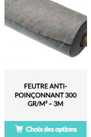 acheter feutre antipoinconnant