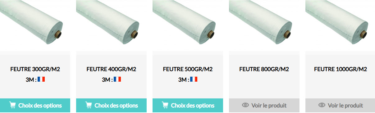 acheter feutres