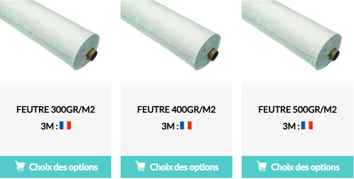 acheter geotextiles